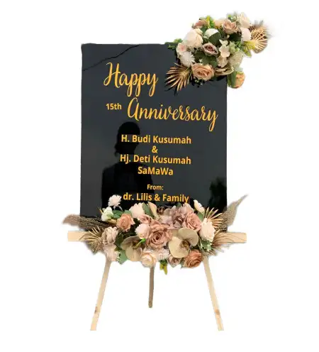 Papan Bunga Akrilik Laktabat Selatan