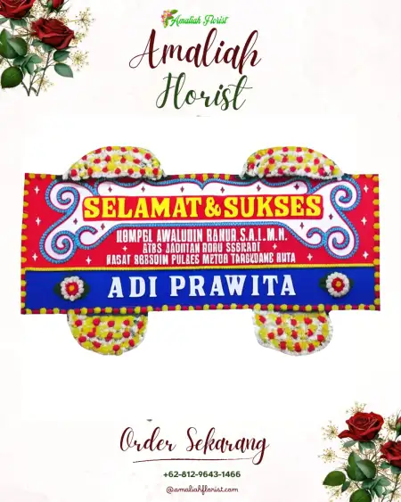 Papan Bunga Ucapan Selamat Laktabat Selatan