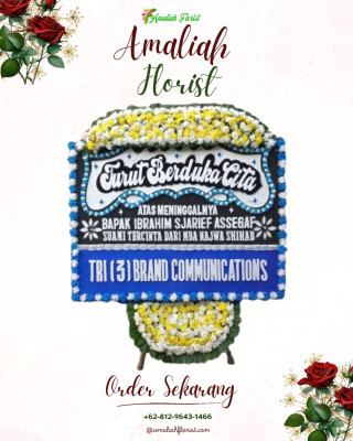 Papan Bunga Duka di Laktabat Selatan