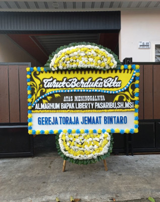 Papan Bunga Duka di Laktabat Selatan