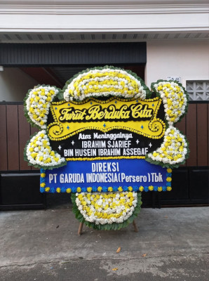 Papan Bunga Duka di Laktabat Selatan